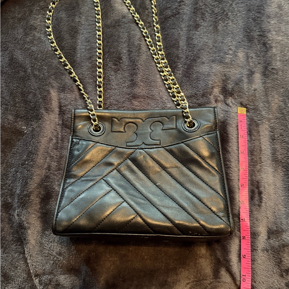 Tory Burch Black Quilted Shoulder Bag